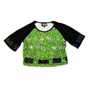Gerlan Jeans S/S2012 Slime Top From The Mall Witch Collection Size Small